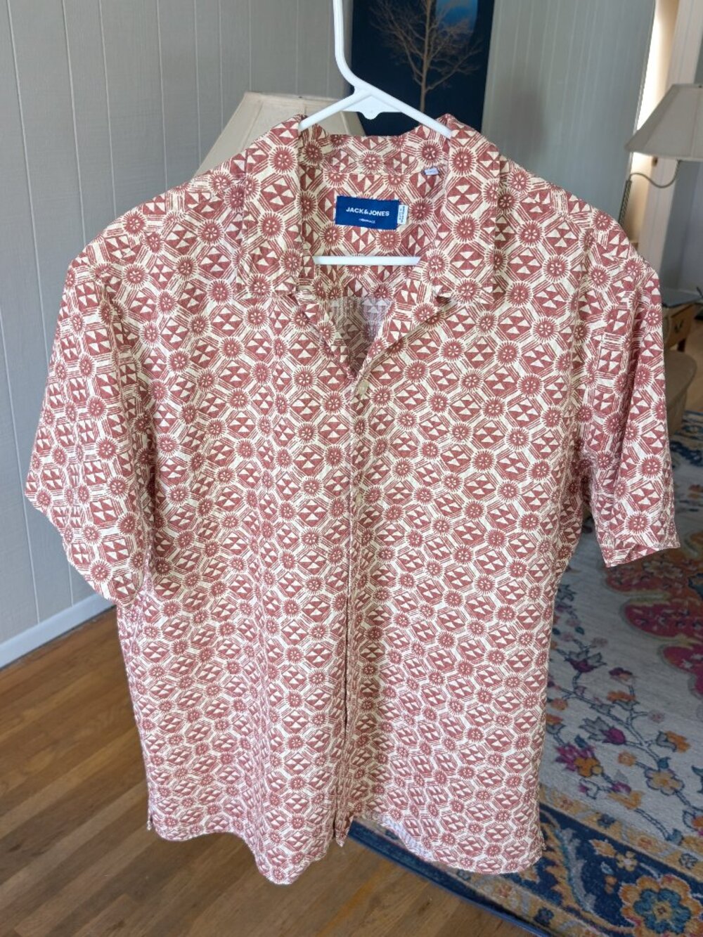 Jack&Jones Men's Short Sleeve Button Down
